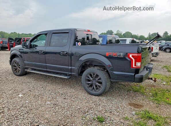 1FTEW1EGXGFD51277 2016 FORD F150 Черный Задняя правая четверть