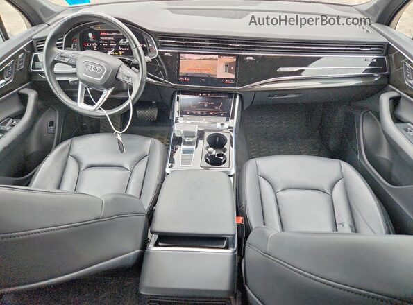 WA1LXAF75MD041946 2021 AUDI Q7 Gray ხელსაწყოთა პანელის ხედი