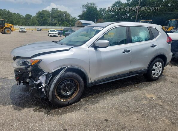 KNMAT2MT2JP538218 2018 NISSAN ROGUE Серебряный Задняя левая четверть