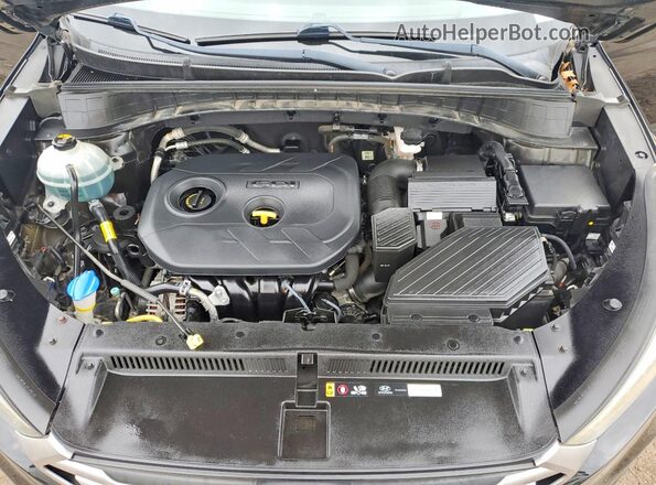 KM8J33A41HU596721 2017 HYUNDAI TUCSON Черный Вид наклейки с VIN-кодом
