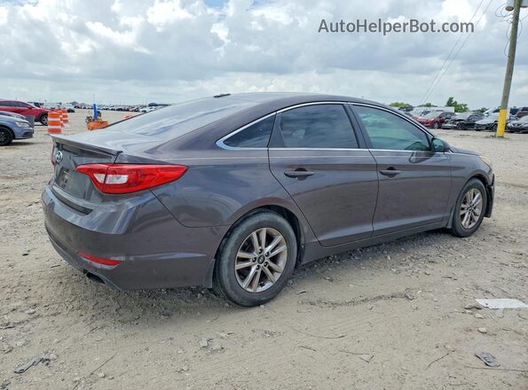 5NPE24AF2HH592655 2017 HYUNDAI SONATA Gray წინა მარჯვენა