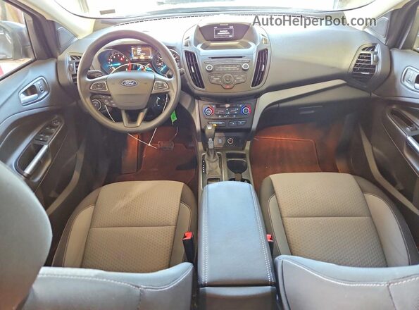 1FMCU9GD6HUD02066 2017 FORD ESCAPE Charcoal ხელსაწყოთა პანელის ხედი