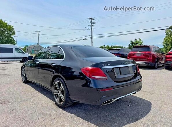 WDDZF4JB0HA182257 2017 MERCEDES-BENZ E Black Задня права чверть
