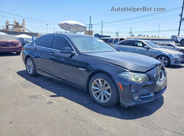 WBA5A5C54GG351130 2016 BMW 5 SERIES Black Widok z przodu