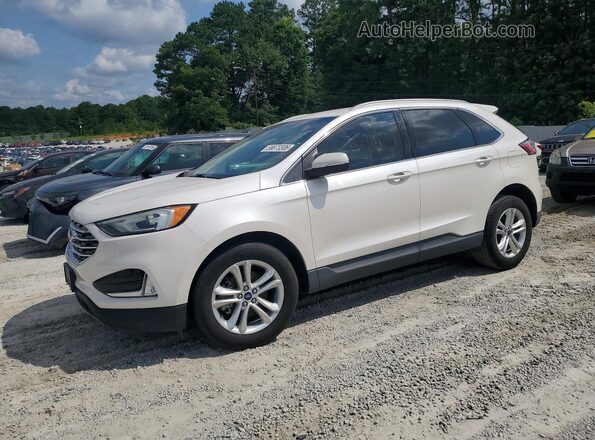 2FMPK3J98KBB08189 2019 FORD EDGE White Rear left