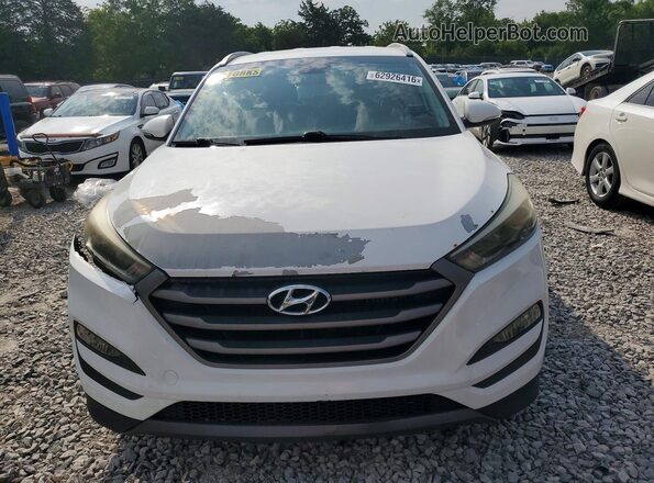 KM8J3CA20GU055382 2016 HYUNDAI TUCSON White Rear view