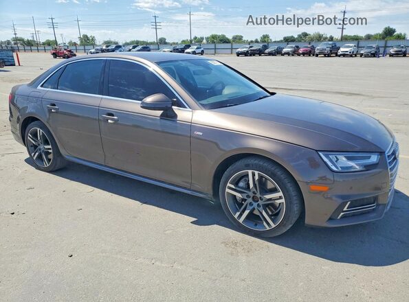 WAUENAF44HN017726 2017 AUDI A4 Brown წინა ხედი