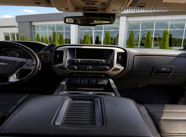 1GT42YEY3JF193722 2018 GMC SIERRA Silver Rear seats view