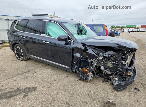 5XYP64GC1SG629414 2025 KIA TELLURIDE Black Front right