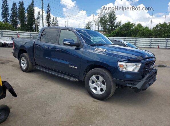 1C6RREFM1NN446485 2022 RAM 1500 Blue Widok z przodu