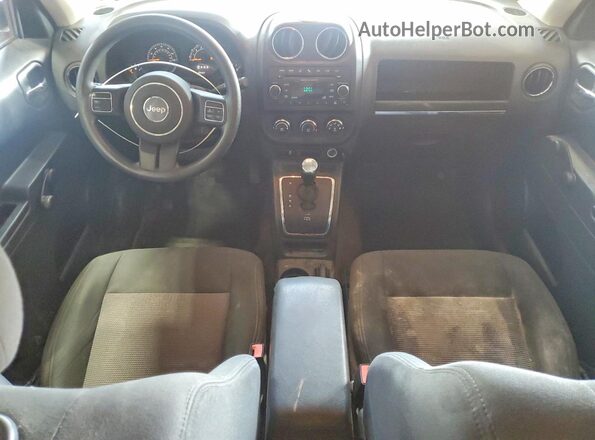 1C4NJRBB7HD135275 2017 JEEP PATRIOT Gray ხელსაწყოთა პანელის ხედი