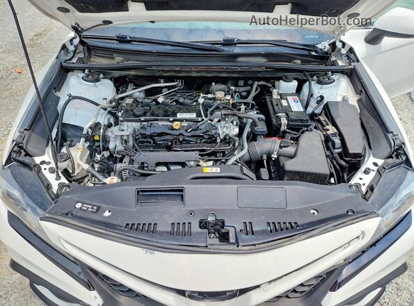 4T1G11AK7MU577331 2021 TOYOTA CAMRY White ძრავის განყოფილების ხედი