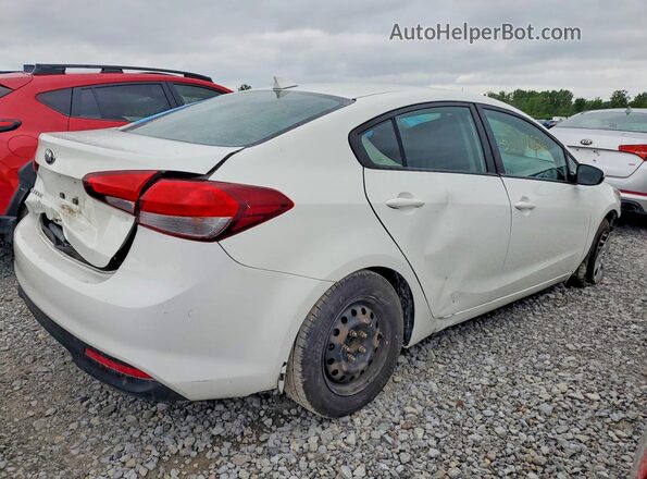 3KPFK4A74JE222296 2018 KIA FORTE White უკანა მარჯვენა
