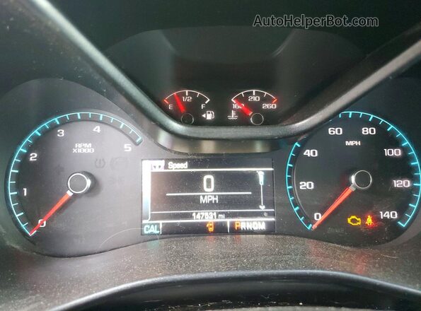 1GCPTDE17G1203244 2016 CHEVROLET COLORADO Синий Вид задних сидений