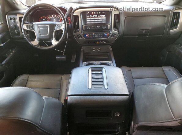 1GT42YE84GF155134 2016 GMC SIERRA Black Vista del cuadro de instrumentos