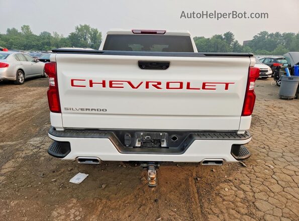 1GCUDEE81PZ129419 2023 CHEVROLET SILVERADO White Вид салону спереду