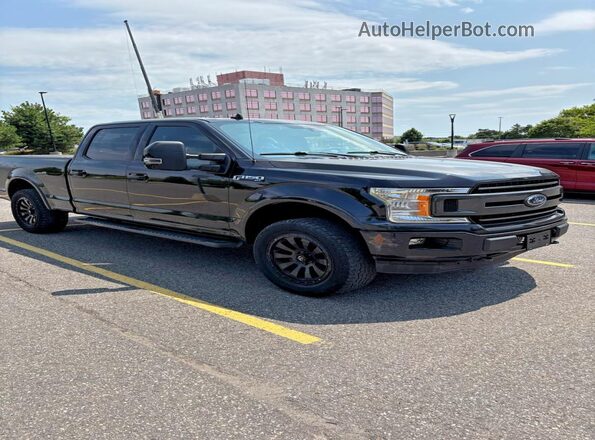 1FTFW1E58LFC49795 2020 FORD F150 Black Հետևի ձախ
