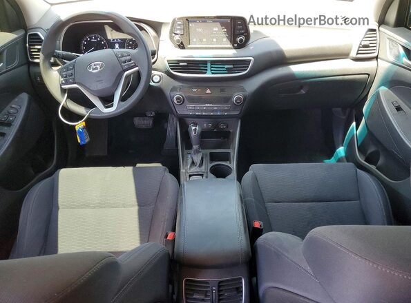 KM8J33AL6LU176064 2020 HYUNDAI TUCSON Синий Вид щитка приборов