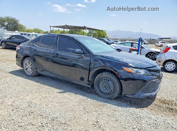 4T1B21HK7KU516393 2019 TOYOTA CAMRY Black Front view