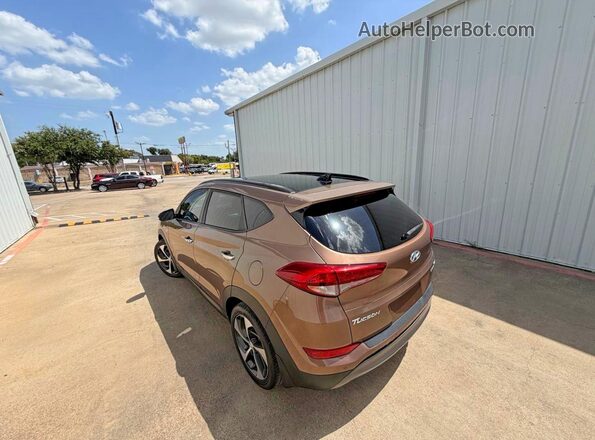KM8J33A29GU142357 2016 HYUNDAI TUCSON Brown Przód prawy