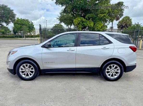 3GNAXHEV3LS731142 2020 CHEVROLET EQUINOX Silver VIN კოდის სტიკერის ხედი