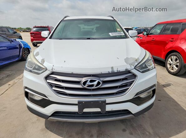5NMZU3LB8HH013701 2017 HYUNDAI SANTA FE White უკანა ხედი