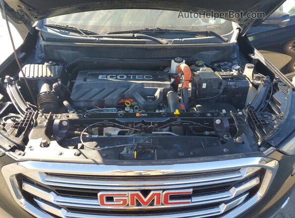3GKALWEU4JL293288 2018 GMC TERRAIN Черный Вид наклейки с VIN-кодом