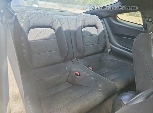 1FA6P8AM9H5276753 2017 FORD MUSTANG Black Widok wnętrza z tyłu
