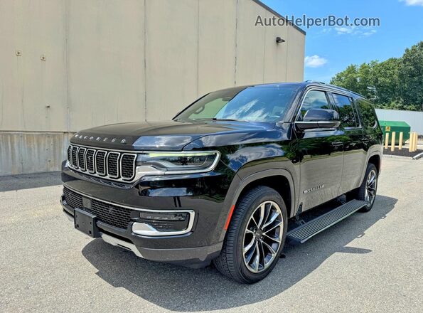 1C4SJVDTXNS108757 2022 JEEP WAGONEER Black Tył prawy
