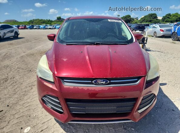 1FMCU0G74GUC28957 2016 FORD ESCAPE Red Vista trasera
