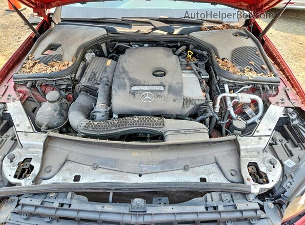 WDDZF4KB2HA193517 2017 MERCEDES-BENZ E Red Շարժիչի բաժամունքի տեսք