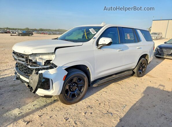 1GNSCLED2PR520582 2023 CHEVROLET TAHOE Белый Задняя левая четверть