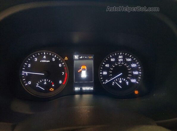 KM8J33A27GU161182 2016 HYUNDAI TUCSON White Հետևի նստատեղերի տեսք