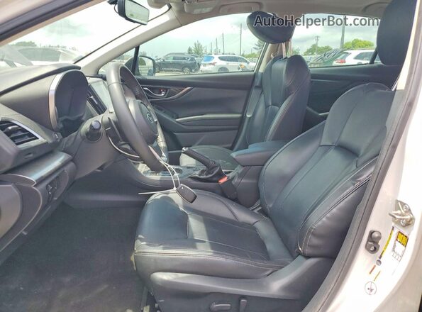 4S3GTAT60K3731914 2019 SUBARU IMPREZA White Vista interior delantera