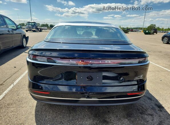 50EA1GBA1NA005267 2022 LUCID AIR Черный Вид сзади