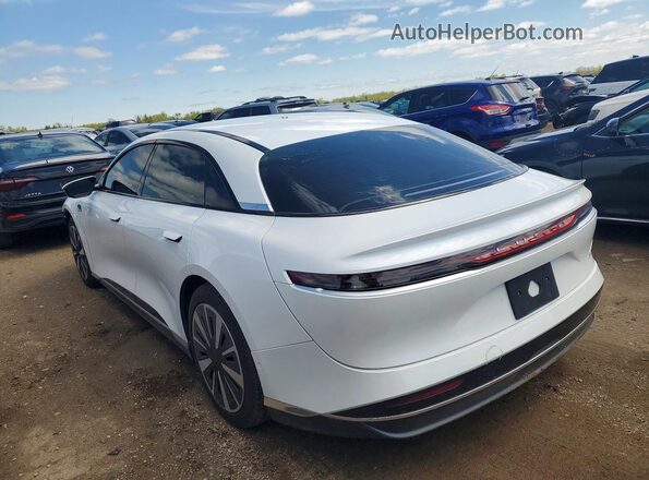 50EA1TEAXSA035013 2025 LUCID AIR White უკანა მარცხენა