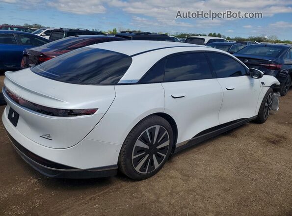 50EA1TEAXSA035013 2025 LUCID AIR White უკანა მარჯვენა