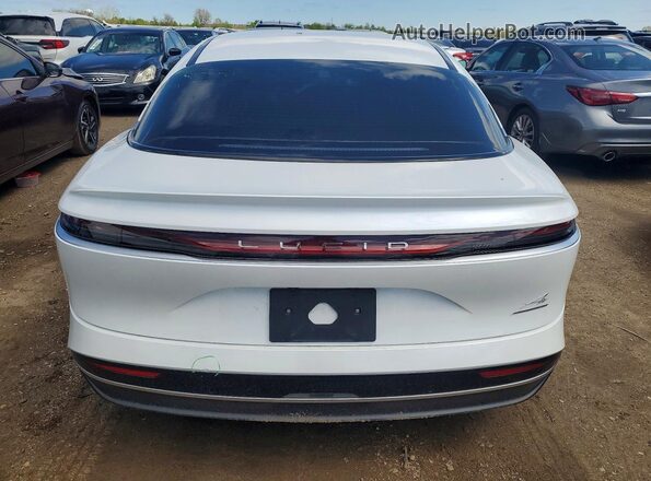 50EA1TEAXSA035013 2025 LUCID AIR White უკანა ხედი