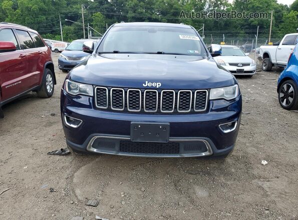 1C4RJFBGXHC754311 2017 JEEP GRAND Blue უკანა ხედი