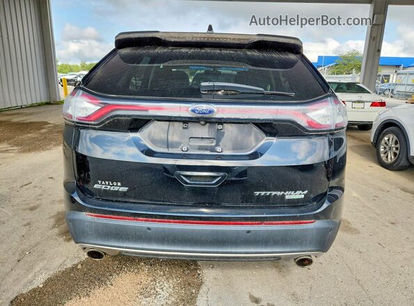 2FMPK3K99JBB07999 2018 FORD EDGE Gray წინა სალონის ხედი