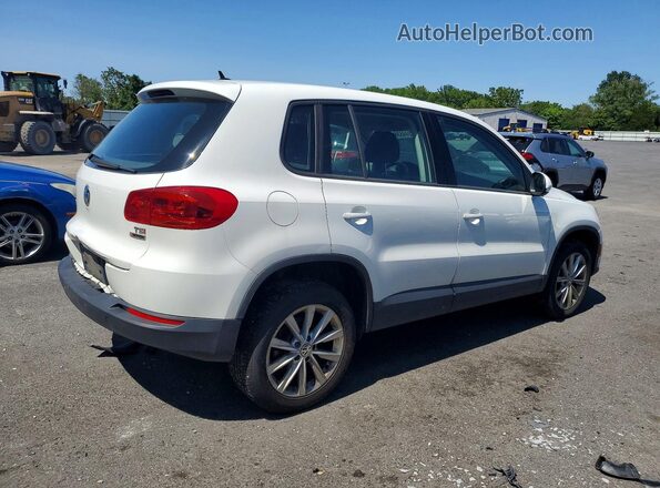 WVGBV7AX1HK052702 2017 VOLKSWAGEN TIGUAN White Передня права чверть