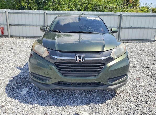 3CZRU5H31GM724420 2016 HONDA HR-V Green Հետևի տեսք