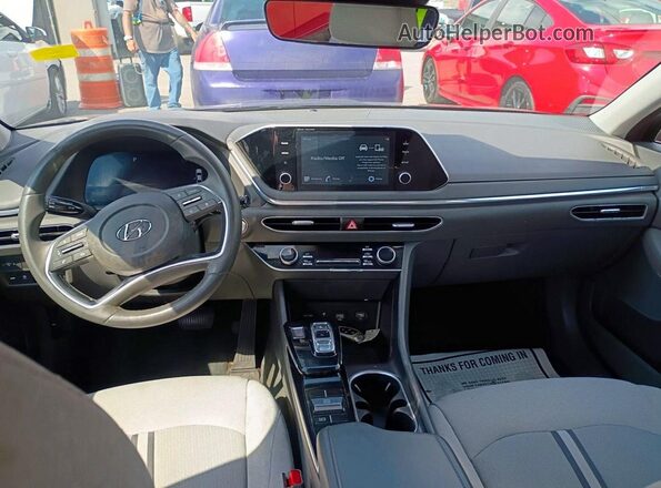 5NPEF4JA1LH060749 2020 HYUNDAI SONATA Black Вид задніх сидінь