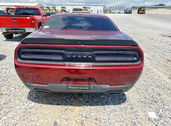 2C3CDZAG9KH649963 2019 DODGE CHALLENGER Red Front interior view