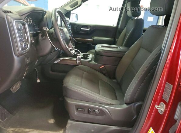 1GCRYEED9KZ255639 2019 CHEVROLET SILVERADO Red Առջևի վահանակի տեսք