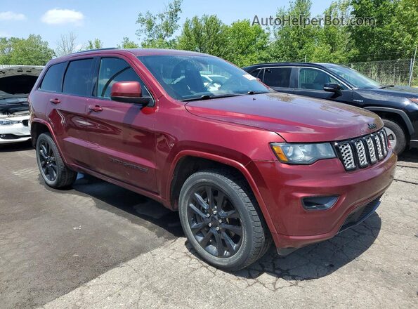 1C4RJFAG7JC349613 2018 JEEP GRAND Red Widok z przodu