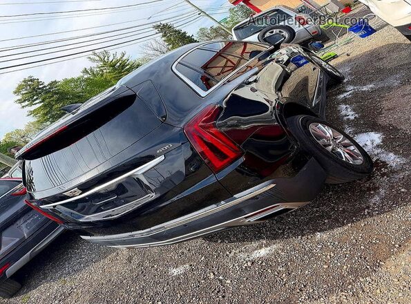 1GYKNCRS1LZ117760 2020 CADILLAC XT5 Черный Вид спереди