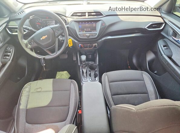 KL79MMS27MB045090 2021 CHEVROLET TRAILBLAZER White Vista del cuadro de instrumentos