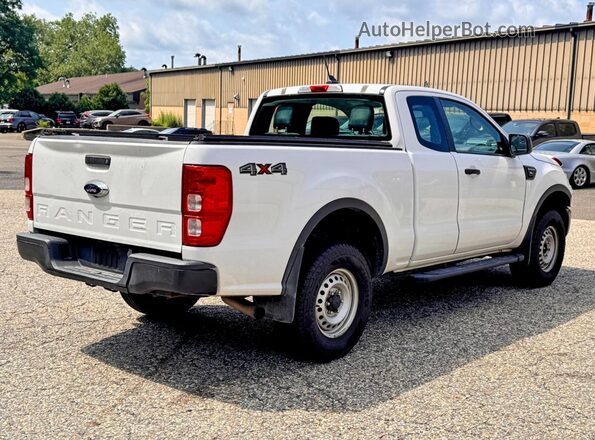 1FTER1FH6MLD00161 2021 FORD RANGER White Передня права чверть