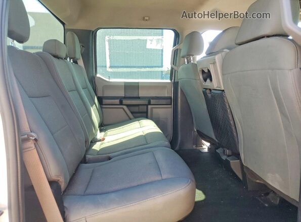 1FT8W3DT4KEF88661 2019 FORD F350 White უკანა სალონის ხედი